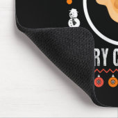 Tapis De Souris Femme Joyeux Noël Oiseau Sweat Ugly Noël Tricot (Coin)