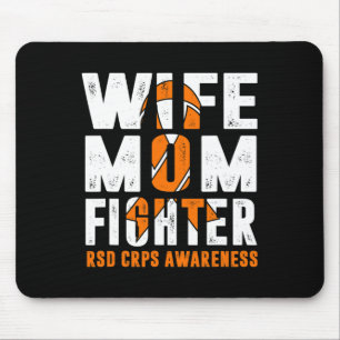 Tapis De Souris Femme Maman Combattante Rsd Crps Sensibilisation