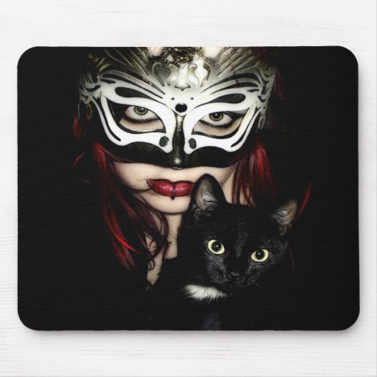 Tapis De Souris FEMME Mousepad de CAT (Devant)