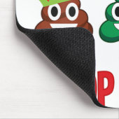 Tapis De Souris Femme noël poop troupe de troupe emoji (Coin)
