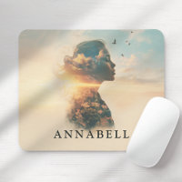 Femme romantique Nature Silhouette personnalisée
