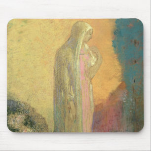 Tapis De Souris Femme voilée debout