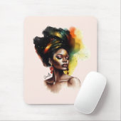 Tapis De Souris Femmes afro-américaines autonomes (2) (Avec souris)