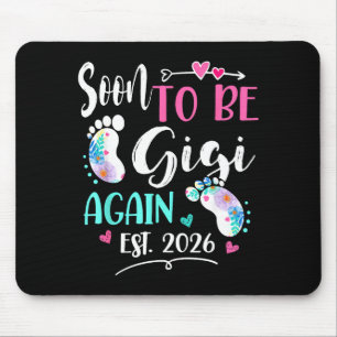 Tapis De Souris Femmes bientôt gigi à nouveau 2026 fête des mères 