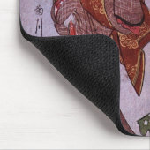 Tapis De Souris Femmes dehors pour une promenade Mousepad (Coin)