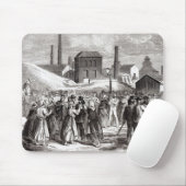 Tapis De Souris Femmes démontrant (Avec souris)