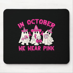 Tapis De Souris Femmes En Octobre Nous Portons Pink Mammo Tech Lif