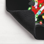 Tapis De Souris Femmes Orca Xmas Éclairage Père Noël Costume Orca (Coin)