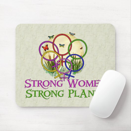 Tapis De Souris Femmes unies (Avec souris)