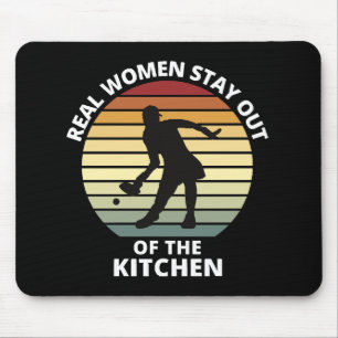 Tapis De Souris Femmes vintages de Pickleball