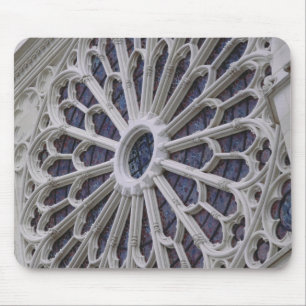 Tapis De Souris Fenêtre rose de la façade occidentale, c.1270