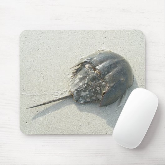 Tapis De Souris Fer à cheval Crabe Mousepad (Avec souris)