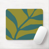 Tapis De Souris Ferine turquoise sur ardoise (Avec souris)