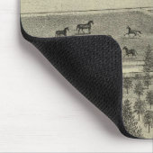 Tapis De Souris Ferme À feuillage persistant Ave (Coin)