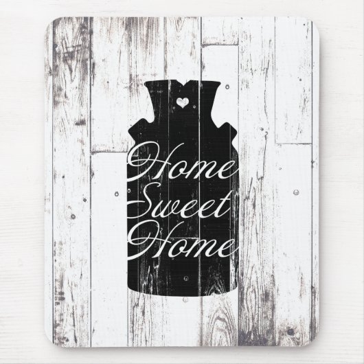 Tapis De Souris Ferme Bois blanc Jeu de lait rustique Jeu de lait (Devant)