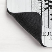 Tapis De Souris Ferme Rustique moderne de pins (Coin)