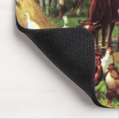 Tapis De Souris Ferme vintage (Coin)