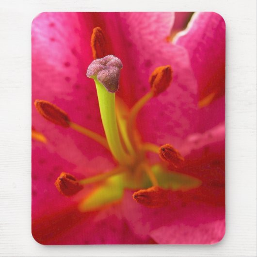 Tapis De Souris Fermer la fleur (Devant)