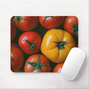 Tapis De Souris Fermes Tomates rouges et jaunes brillantes