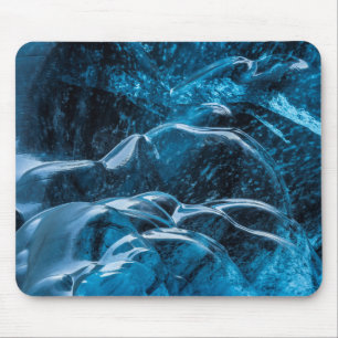 Tapis De Souris Fermeture Des Murs Bleus De Glace