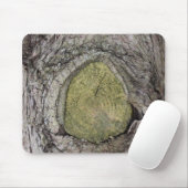 Tapis De Souris Fermeture du talon de branche de l'arbre (Avec souris)