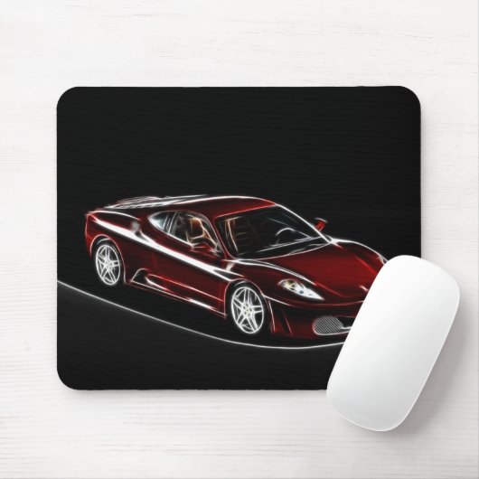 Tapis De Souris Ferrari Mousepad (Avec souris)