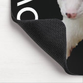 Tapis De Souris Ferret Bébé Blanc Mousepad (Coin)