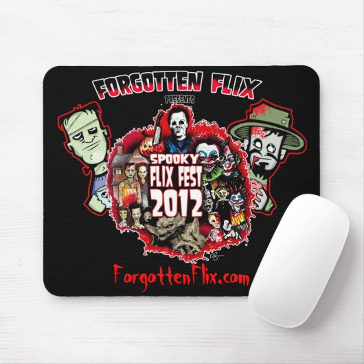 Tapis De Souris Fest éffrayant de Flix Mousepad 2012 (Avec souris)