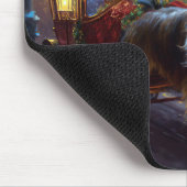 Tapis De Souris Festin de Noël de Papillon (Coin)