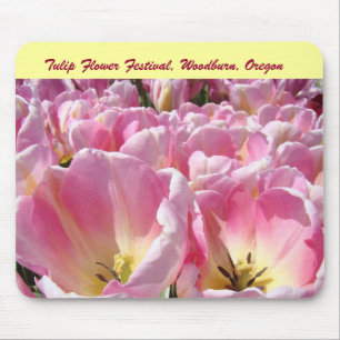 Tapis De Souris Festival de fleurs de tulipes Woodburn Oregon Tuli