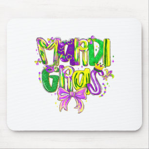 Tapis De Souris Festival de ruban coquette Mardi Gras La Nouvelle-