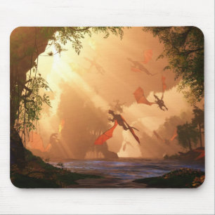 Tapis De Souris Festival des dragons Mousepad