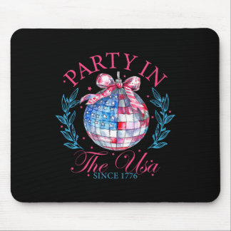 Tapis De Souris Fête Aux Etats-Unis Coquette 4 juillet Femmes Fill