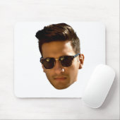 Tapis De Souris Fête Bachelorette Coupe-Visage Personnalisée Anniv (Avec souris)