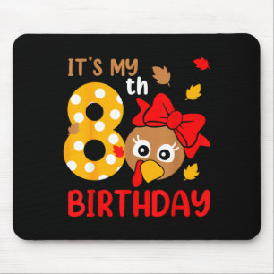 Tapis De Souris Fête d'anniversaire d'automne de Thanksgiving pour