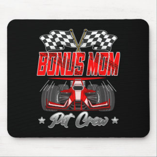 Tapis De Souris Fête d'anniversaire de voiture de course Famille d