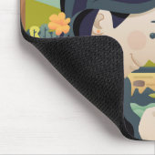 Tapis De Souris Fête de la mère et de l'enfant | Panier de souris (Coin)