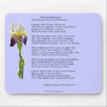 Tapis De Souris FÊTE DE LA MÈRE OU ANNIVERSAIRE DES MÈRES Iris & P<br><div class="desc">Le poème populaire de Skye "The Lessons ~ (A Poem for my Mother") embellit ce bel objet cadeau pour n'importe quelle maman méritant ! Des cadeaux plus délicieux peuvent être trouvés dans notre galerie de cette série d'articles de fête des mères et d'anniversaire de la mère et de gratitude. 25%...</div>