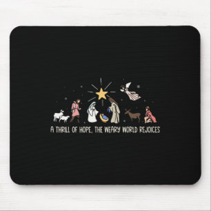 Tapis De Souris Fête De L'Espoir Réjouis Du Monde las Anniversaire