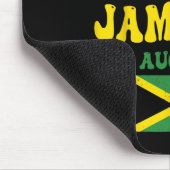 Tapis De Souris Fête de l'Indépendance Fier drapeau jamaïcain 6 ao (Coin)