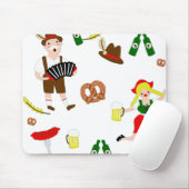 Tapis De Souris Fête de l'Oktoberfest (Avec souris)