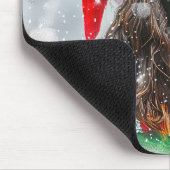 Tapis De Souris Fête de Noël Springer Spaniel Dog (Coin)