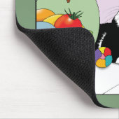 Tapis De Souris Fête des mères Tuxedo Chat (Coin)