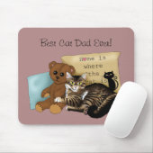 Tapis De Souris Fête des pères (Avec souris)