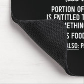 Tapis De Souris Fête des pères de définition fiscale (Coin)