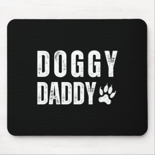 Tapis De Souris Fête des pères Doggy Daddy Pour Père Pet chien pro