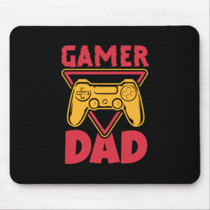 Tapis De Souris Fête des pères Gamer Papa