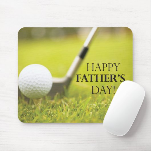 Tapis De Souris Fête des pères Golf (Avec souris)