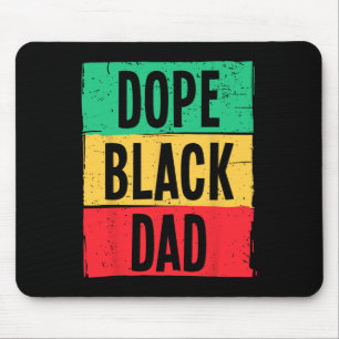 Tapis De Souris Fête des pères papa noir drogue Junet19ème histoir