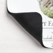 Tapis De Souris Fête des pères photo Arch moderne | Blanc (Coin)